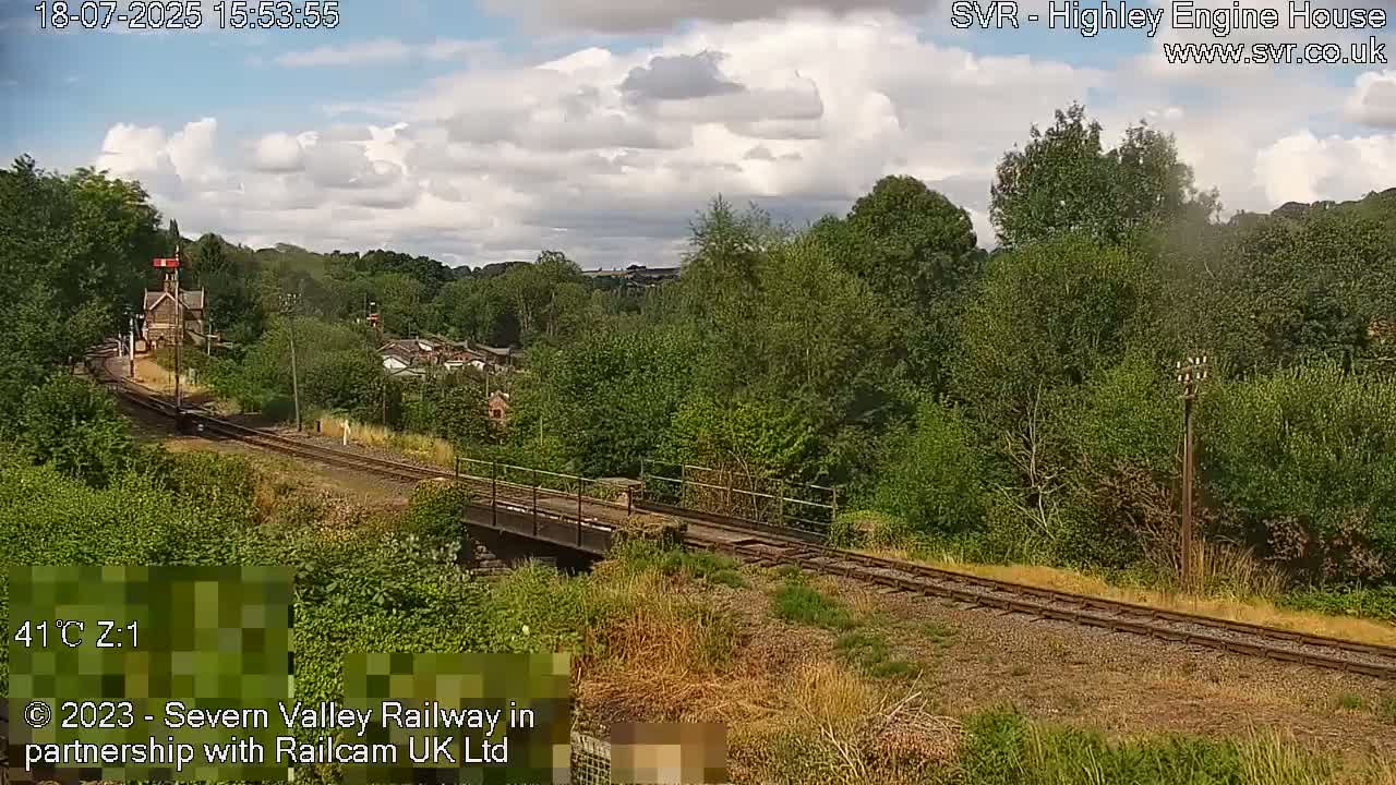 Highley Station on the Severn Valley Railway Live Cam - Highley, Shropshire, West Midlands, England, United Kingdom