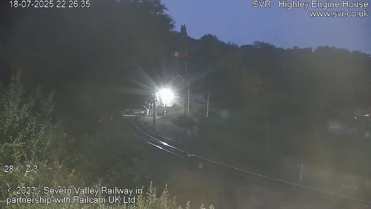 Highley Station on the Severn Valley Railway Live Cam - Highley, Shropshire, West Midlands, England, United Kingdom