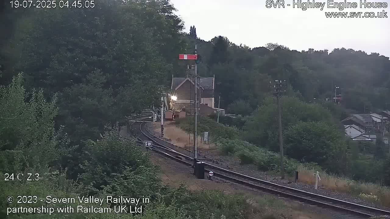 Highley Station on the Severn Valley Railway Live Cam - Highley, Shropshire, West Midlands, England, United Kingdom