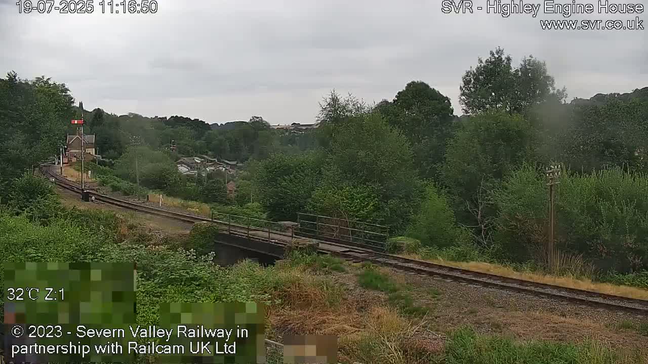 Highley Station on the Severn Valley Railway Live Cam - Highley, Shropshire, West Midlands, England, United Kingdom