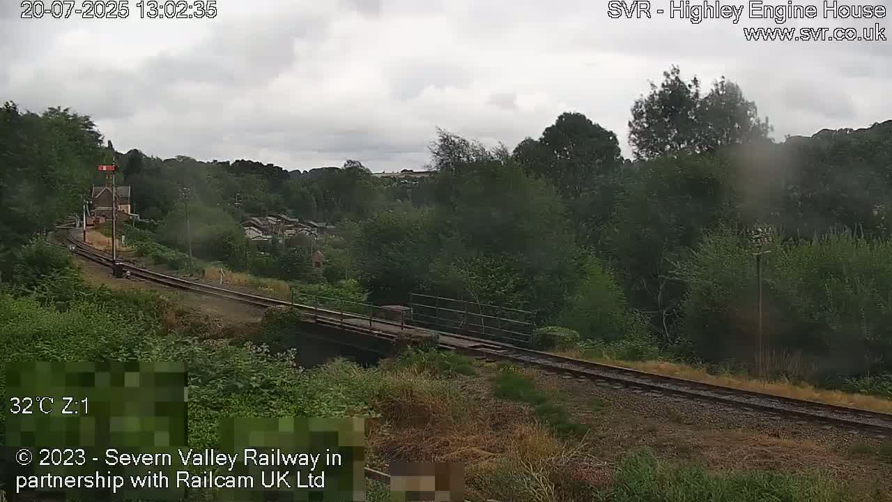 Highley Station on the Severn Valley Railway Live Cam - Highley, Shropshire, West Midlands, England, United Kingdom