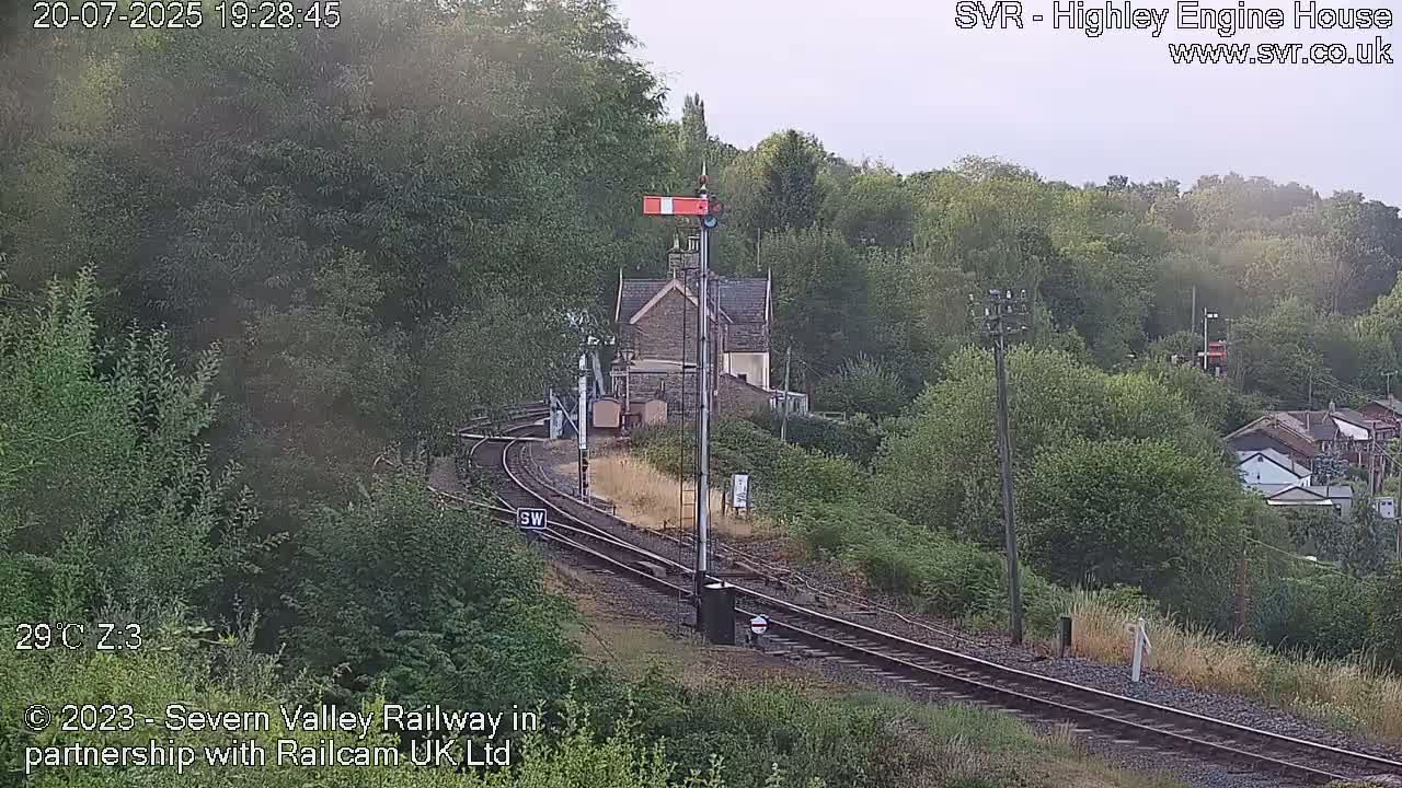 Highley Station on the Severn Valley Railway Live Cam - Highley, Shropshire, West Midlands, England, United Kingdom