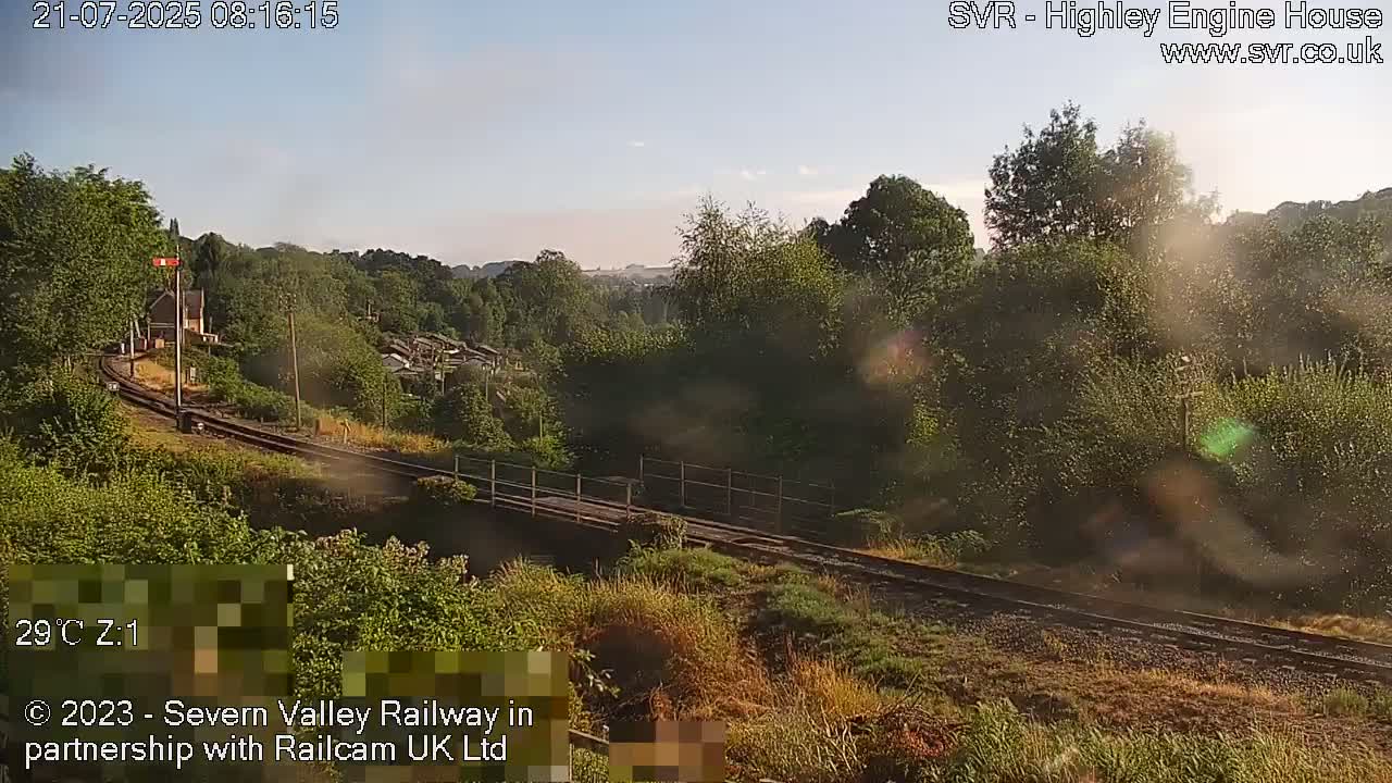 Highley Station on the Severn Valley Railway Live Cam - Highley, Shropshire, West Midlands, England, United Kingdom