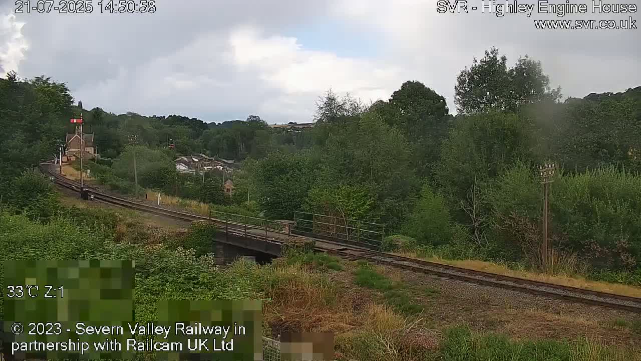 Highley Station on the Severn Valley Railway Live Cam - Highley, Shropshire, West Midlands, England, United Kingdom