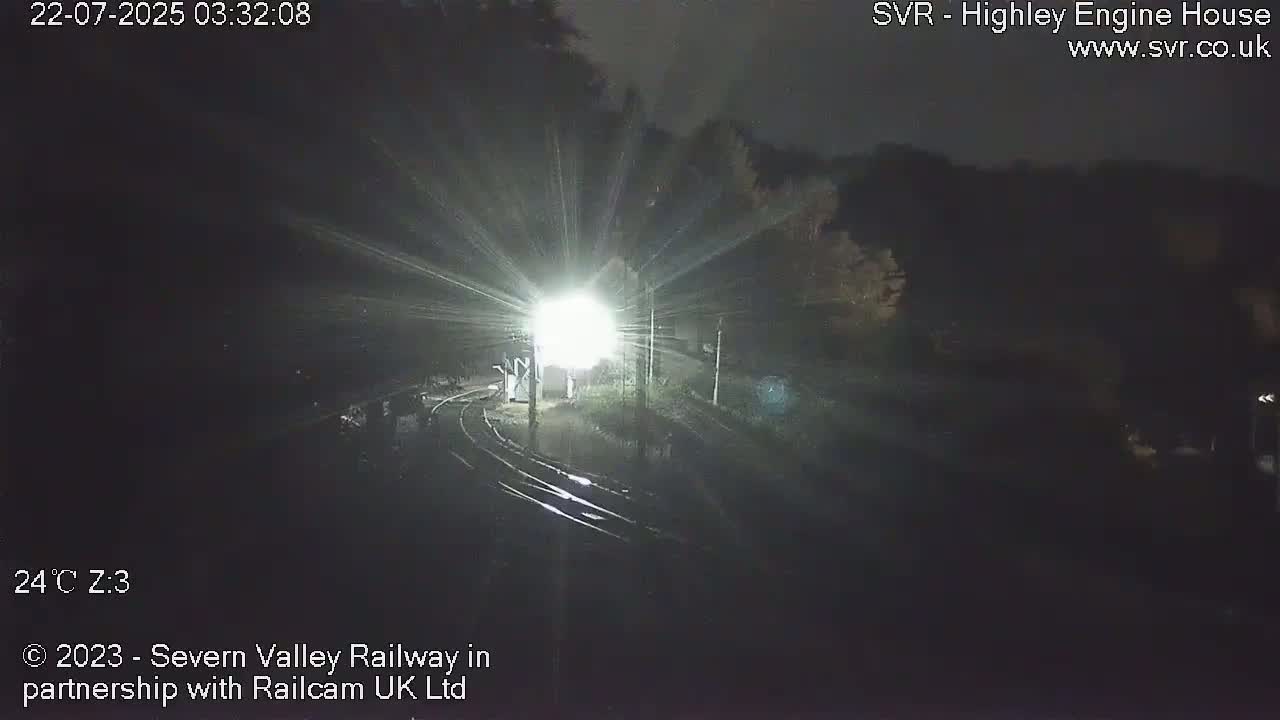 Highley Station on the Severn Valley Railway Live Cam - Highley, Shropshire, West Midlands, England, United Kingdom