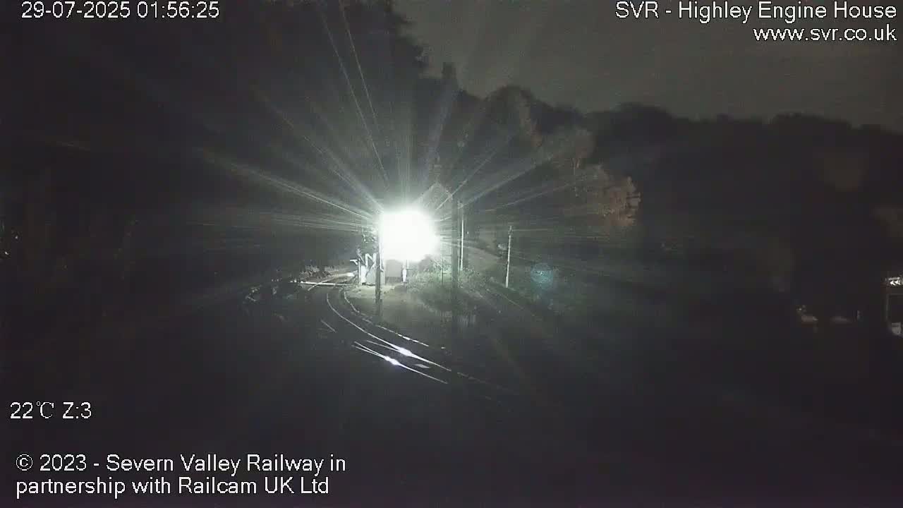 Highley Station on the Severn Valley Railway Live Cam - Highley, Shropshire, West Midlands, England, United Kingdom