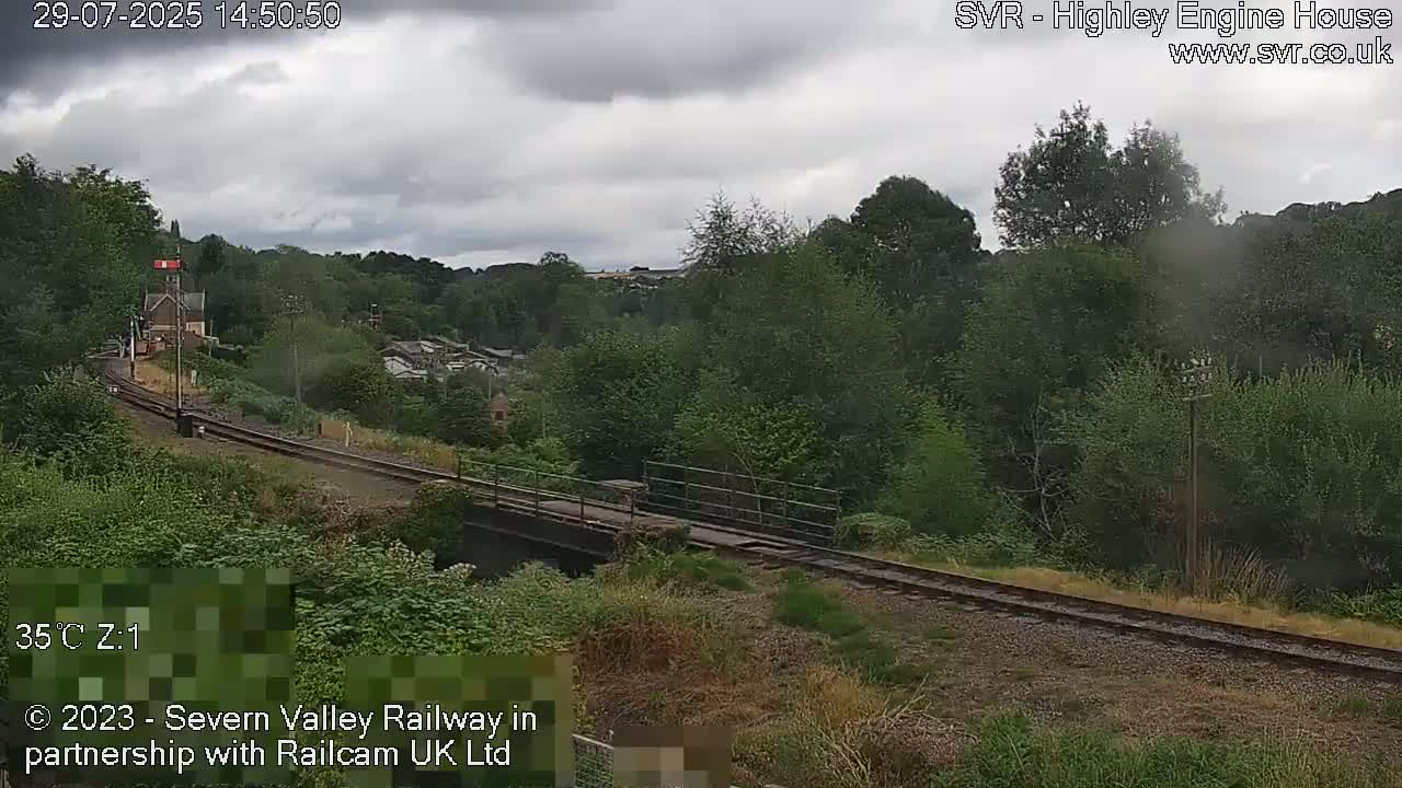 Highley Station on the Severn Valley Railway Live Cam - Highley, Shropshire, West Midlands, England, United Kingdom