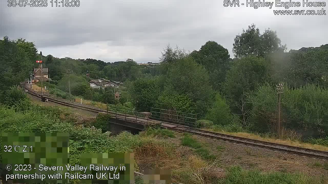 Highley Station on the Severn Valley Railway Live Cam - Highley, Shropshire, West Midlands, England, United Kingdom