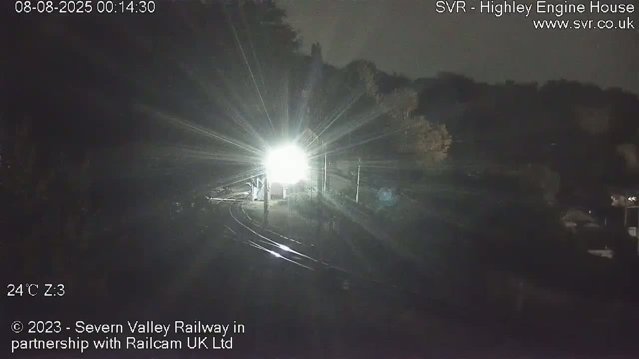 Highley Station on the Severn Valley Railway Live Cam - Highley, Shropshire, West Midlands, England, United Kingdom