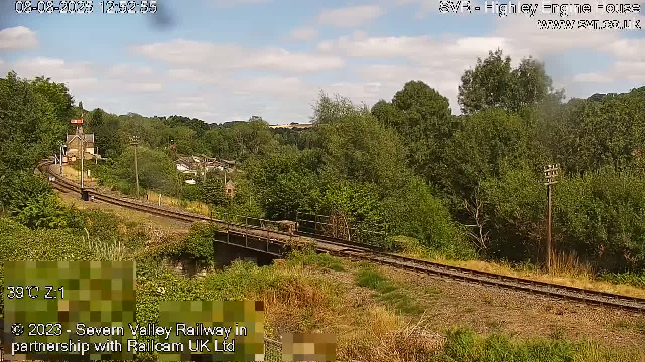 Highley Station on the Severn Valley Railway Live Cam - Highley, Shropshire, West Midlands, England, United Kingdom