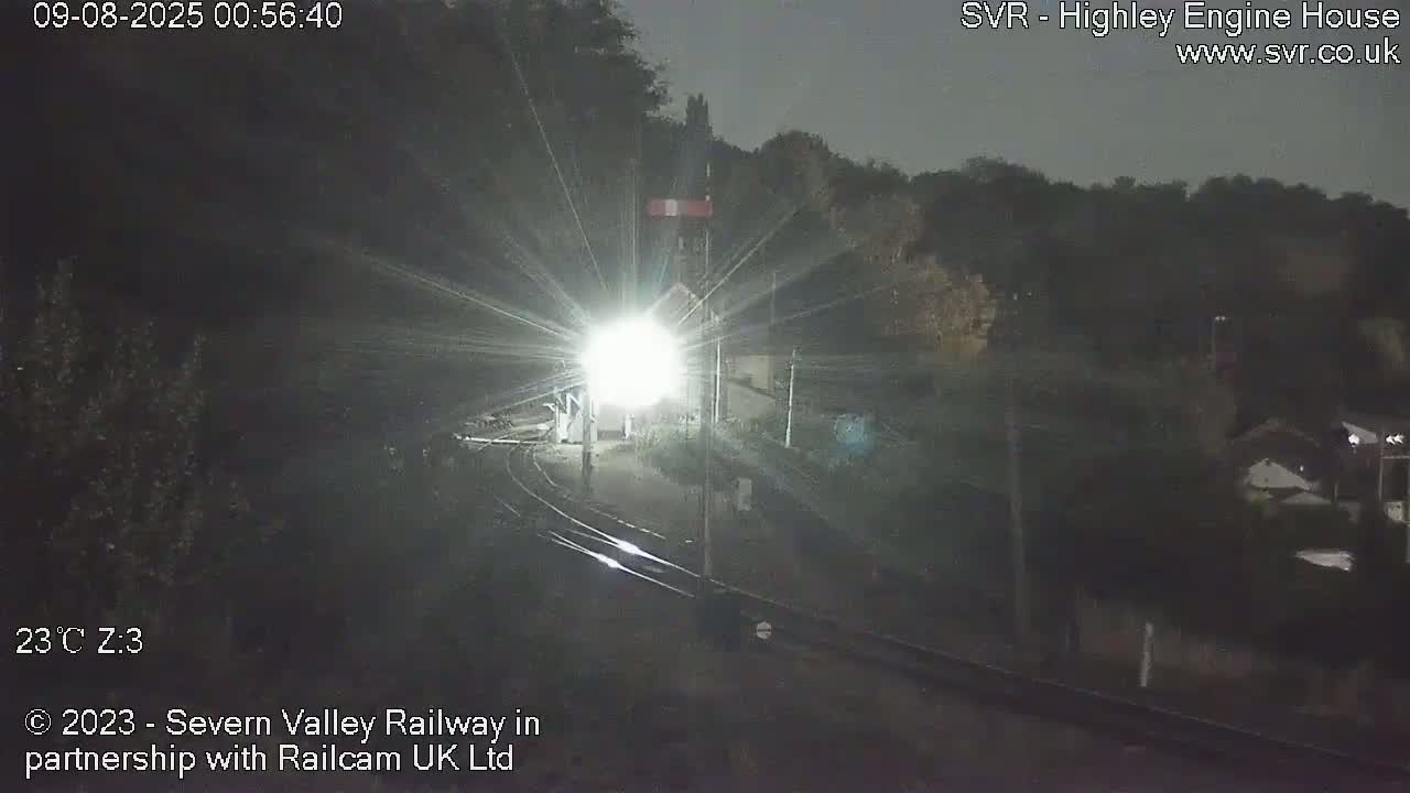 Highley Station on the Severn Valley Railway Live Cam - Highley, Shropshire, West Midlands, England, United Kingdom