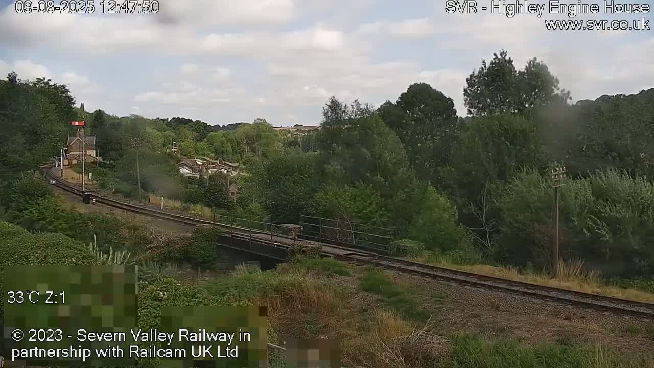 Highley Station on the Severn Valley Railway Live Cam - Highley, Shropshire, West Midlands, England, United Kingdom
