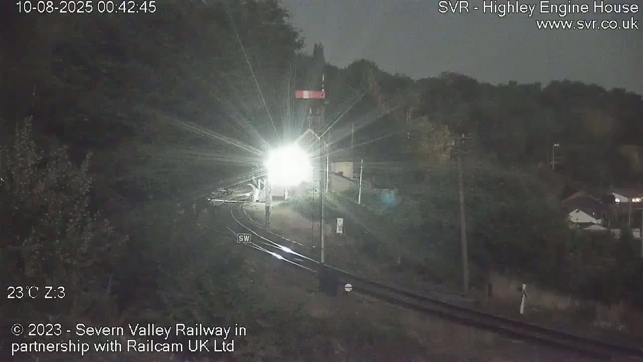 Highley Station on the Severn Valley Railway Live Cam - Highley, Shropshire, West Midlands, England, United Kingdom