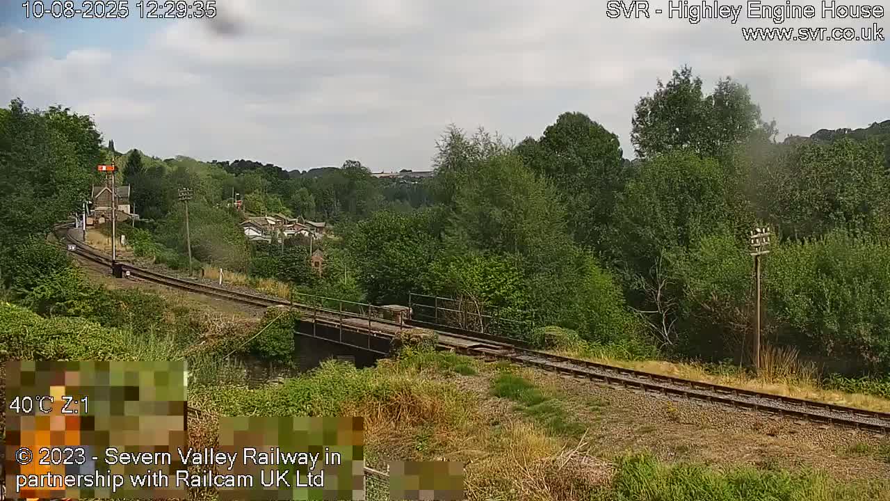 Highley Station on the Severn Valley Railway Live Cam - Highley, Shropshire, West Midlands, England, United Kingdom
