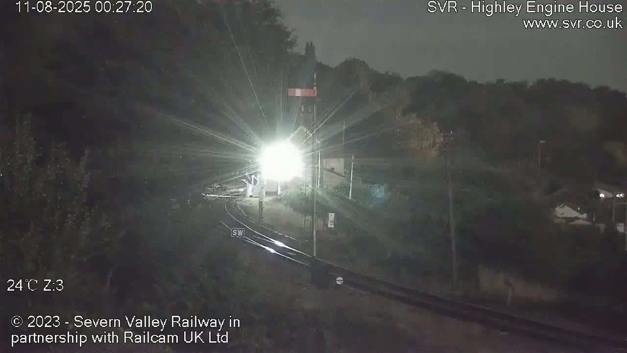 Highley Station on the Severn Valley Railway Live Cam - Highley, Shropshire, West Midlands, England, United Kingdom