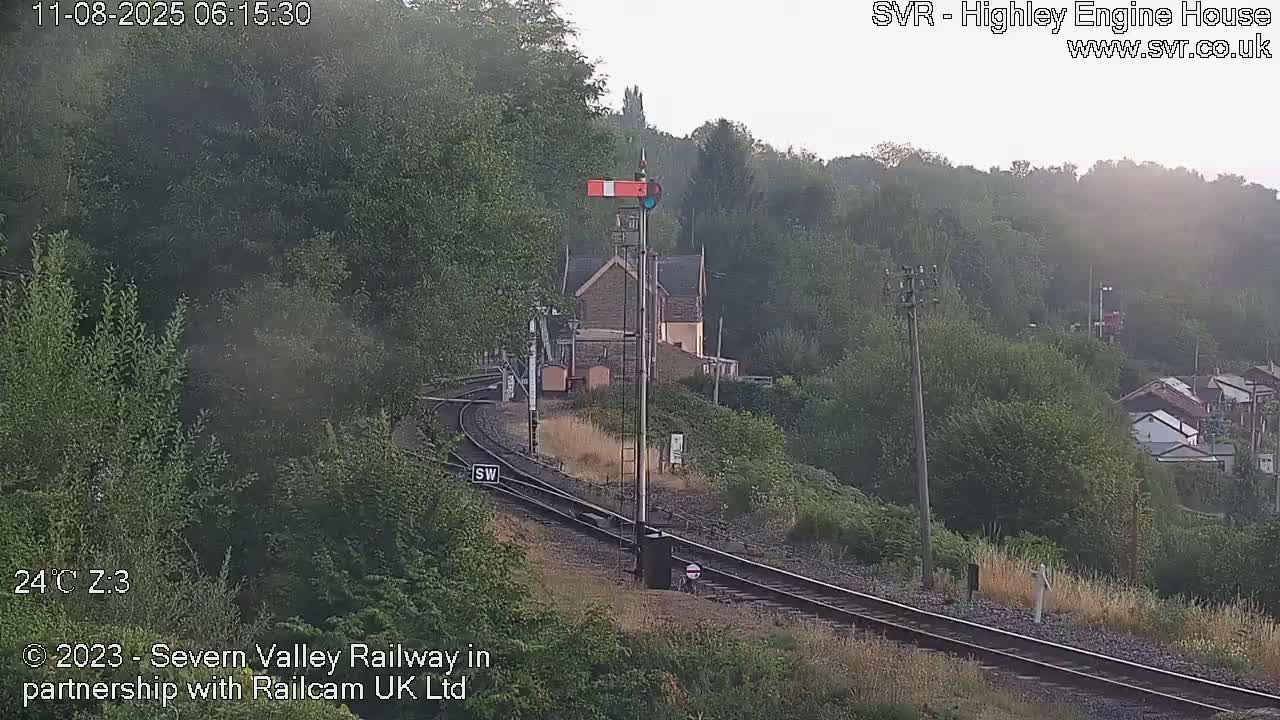 Highley Station on the Severn Valley Railway Live Cam - Highley, Shropshire, West Midlands, England, United Kingdom