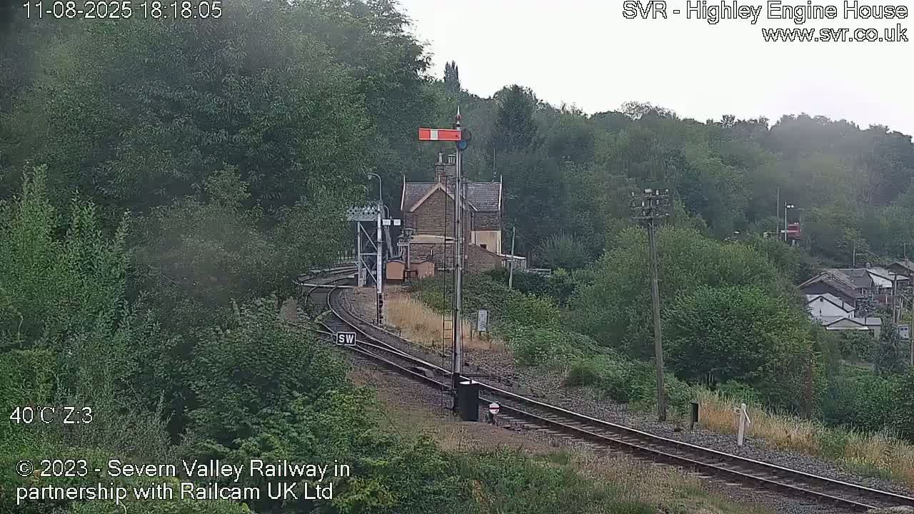 Highley Station on the Severn Valley Railway Live Cam - Highley, Shropshire, West Midlands, England, United Kingdom