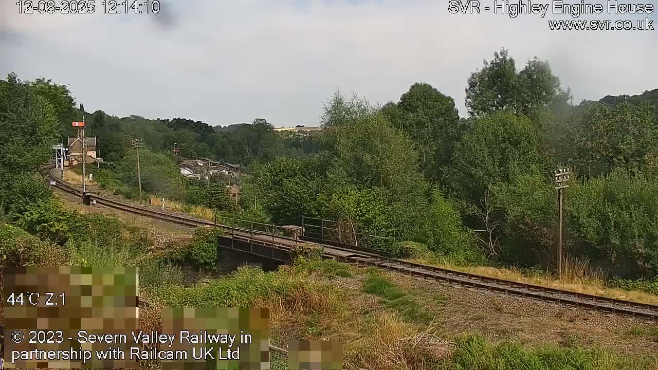 Highley Station on the Severn Valley Railway Live Cam - Highley, Shropshire, West Midlands, England, United Kingdom