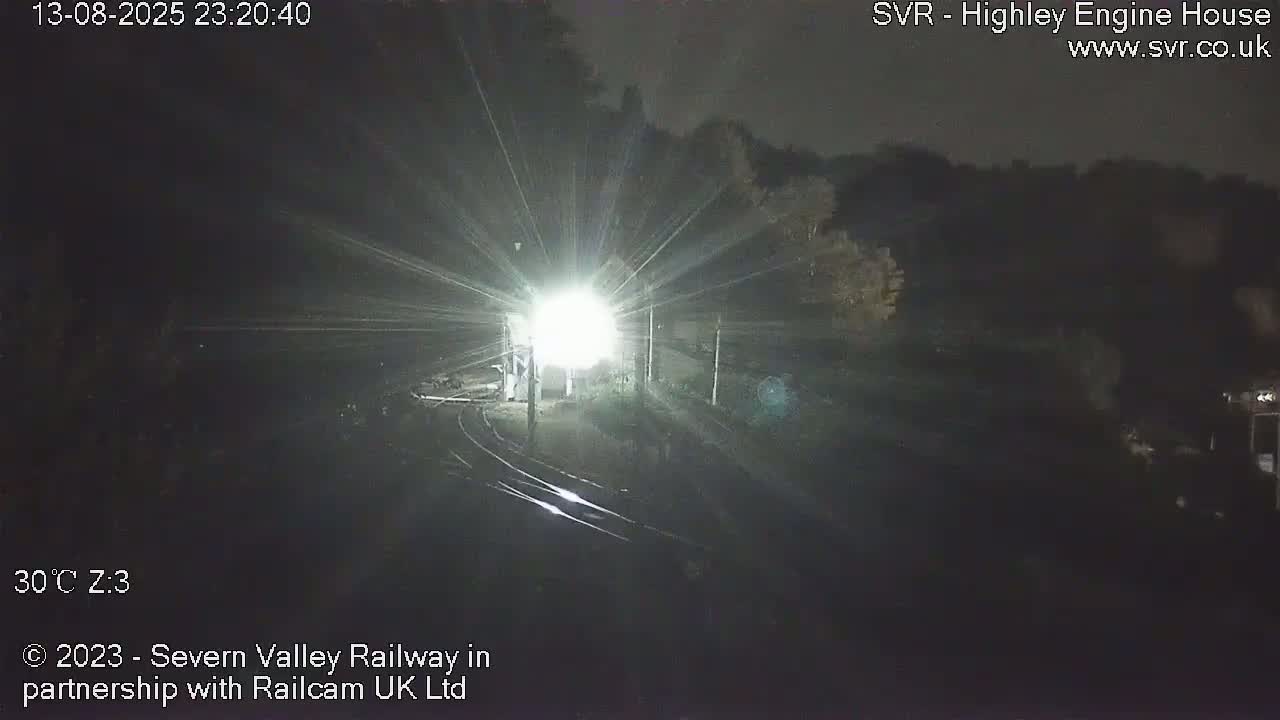 Highley Station on the Severn Valley Railway Live Cam - Highley, Shropshire, West Midlands, England, United Kingdom