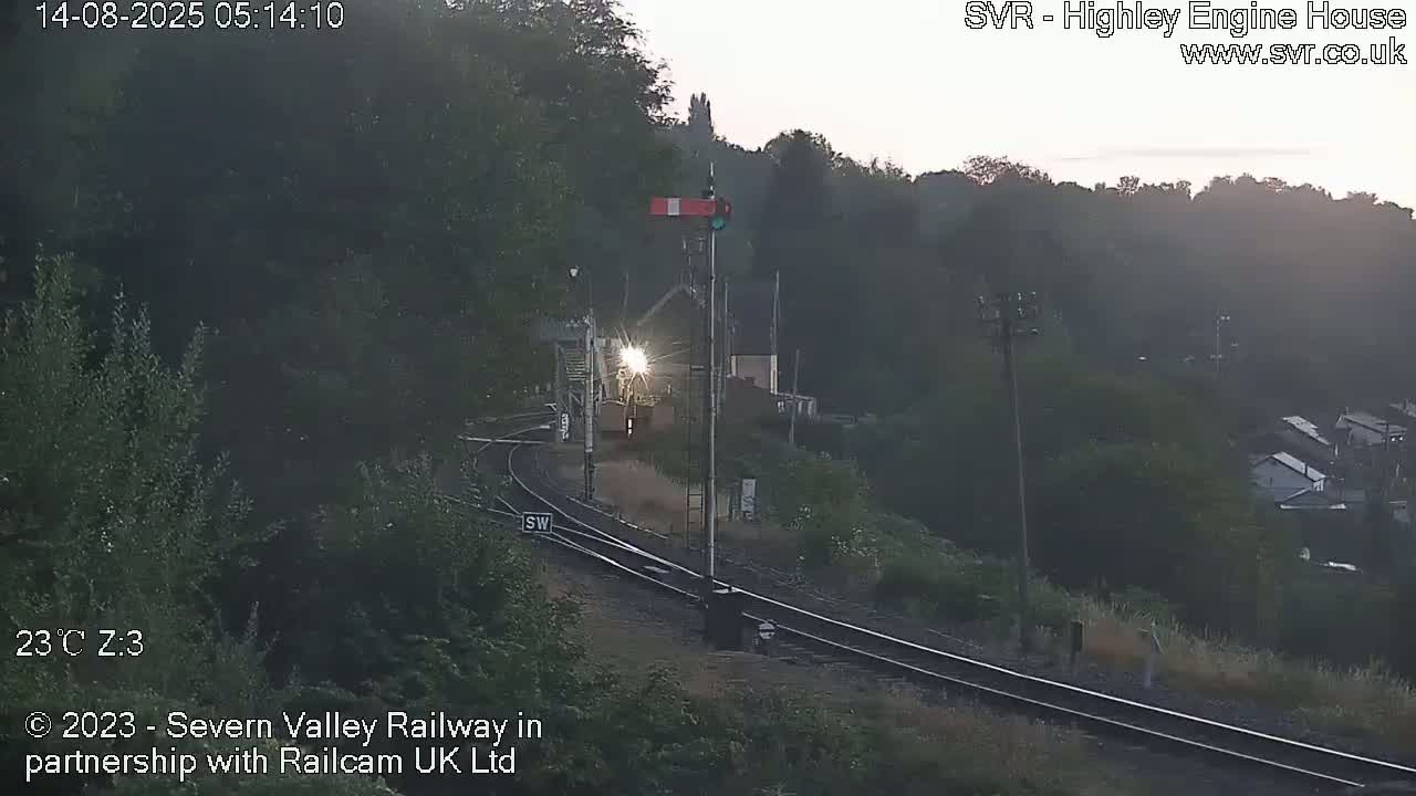 Highley Station on the Severn Valley Railway Live Cam - Highley, Shropshire, West Midlands, England, United Kingdom