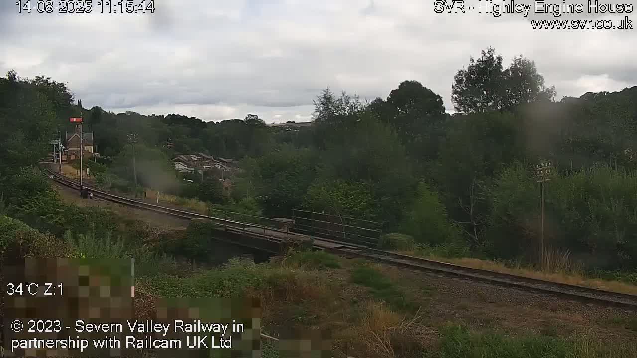 Highley Station on the Severn Valley Railway Live Cam - Highley, Shropshire, West Midlands, England, United Kingdom
