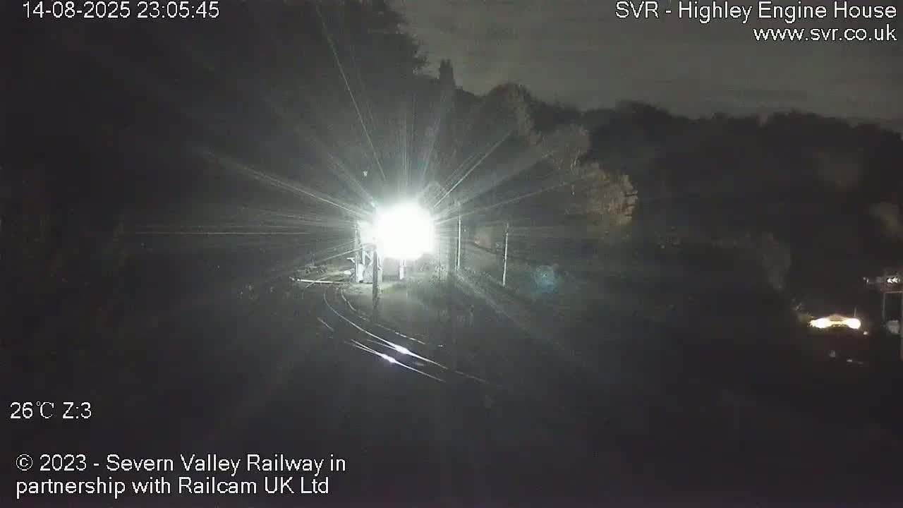 Highley Station on the Severn Valley Railway Live Cam - Highley, Shropshire, West Midlands, England, United Kingdom