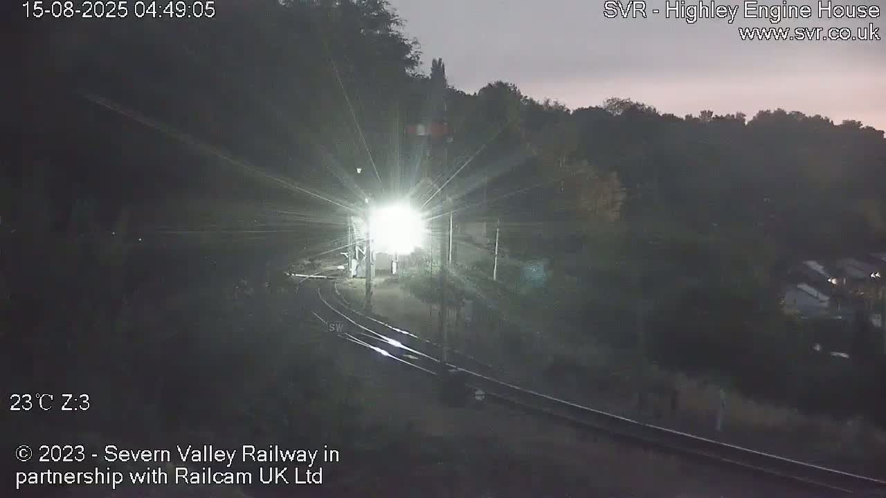 Highley Station on the Severn Valley Railway Live Cam - Highley, Shropshire, West Midlands, England, United Kingdom