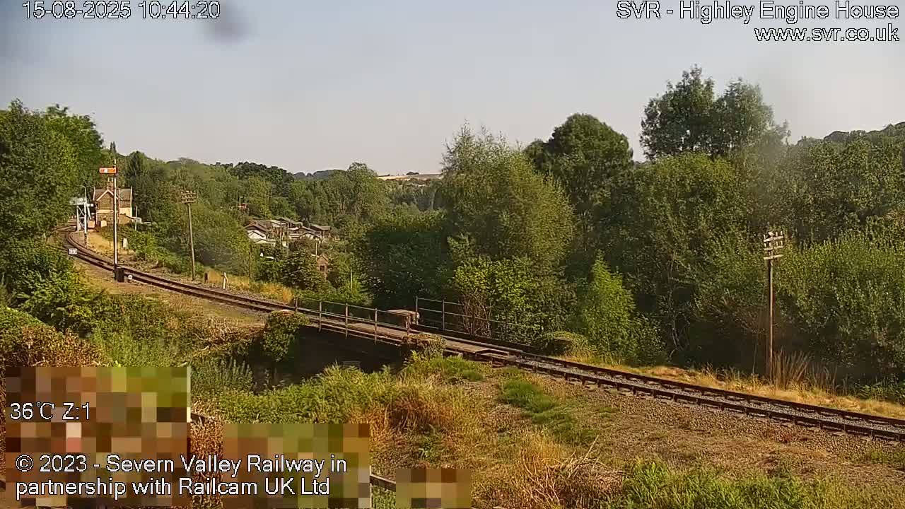 Highley Station on the Severn Valley Railway Live Cam - Highley, Shropshire, West Midlands, England, United Kingdom