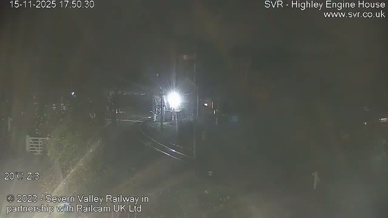 Highley Station on the Severn Valley Railway Live Cam - Highley, Shropshire, West Midlands, England, United Kingdom