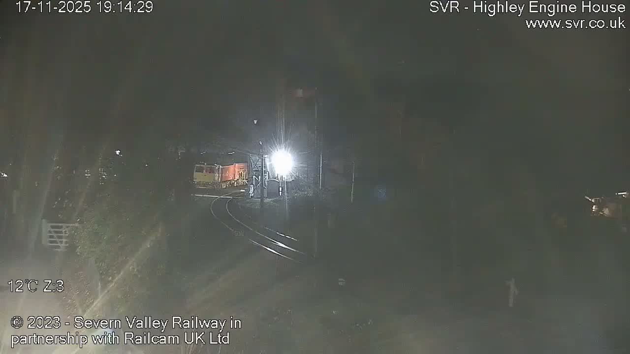 Highley Station on the Severn Valley Railway Live Cam - Highley, Shropshire, West Midlands, England, United Kingdom