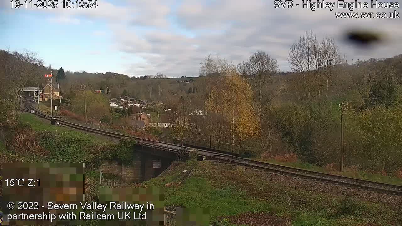 Highley Station on the Severn Valley Railway Live Cam - Highley, Shropshire, West Midlands, England, United Kingdom