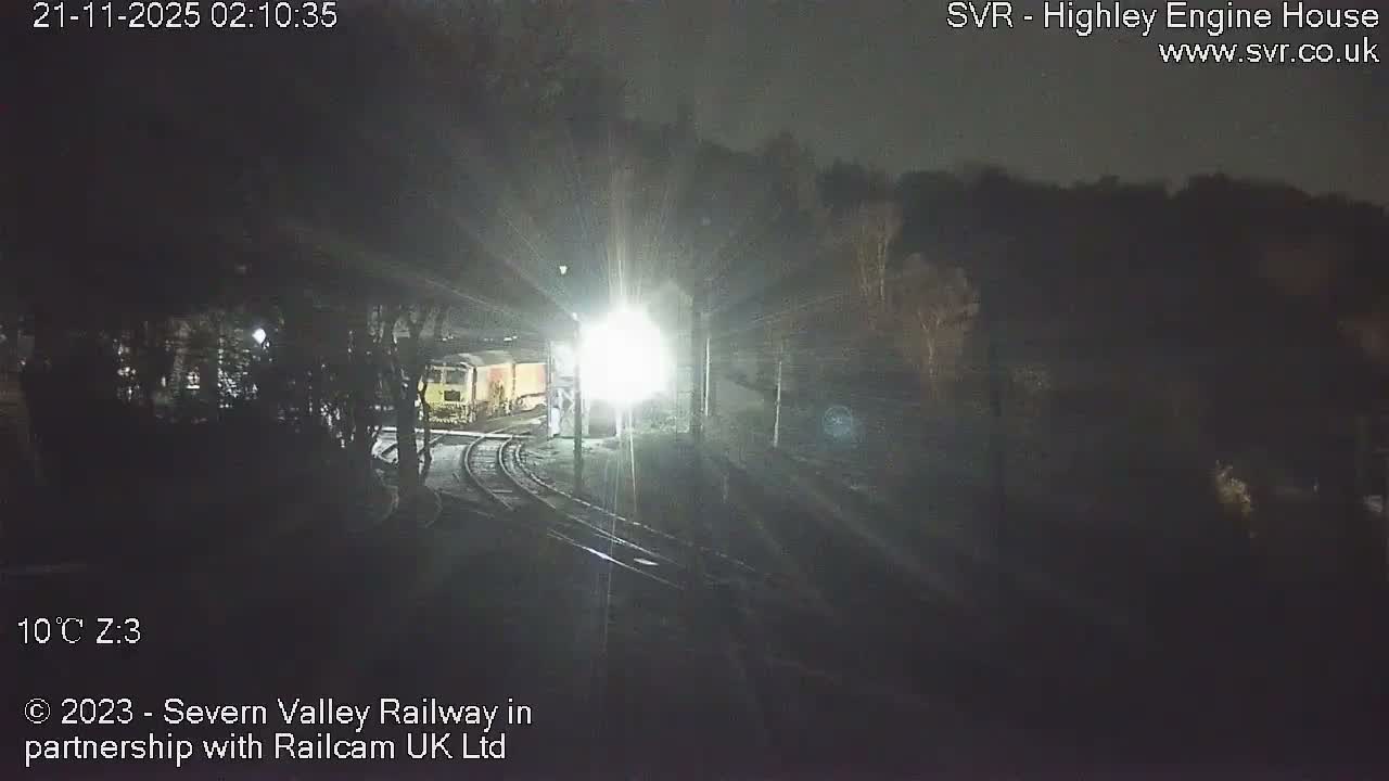 Highley Station on the Severn Valley Railway Live Cam - Highley, Shropshire, West Midlands, England, United Kingdom