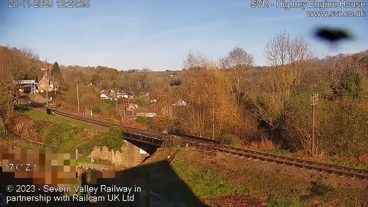 Highley Station on the Severn Valley Railway Live Cam - Highley, Shropshire, West Midlands, England, United Kingdom