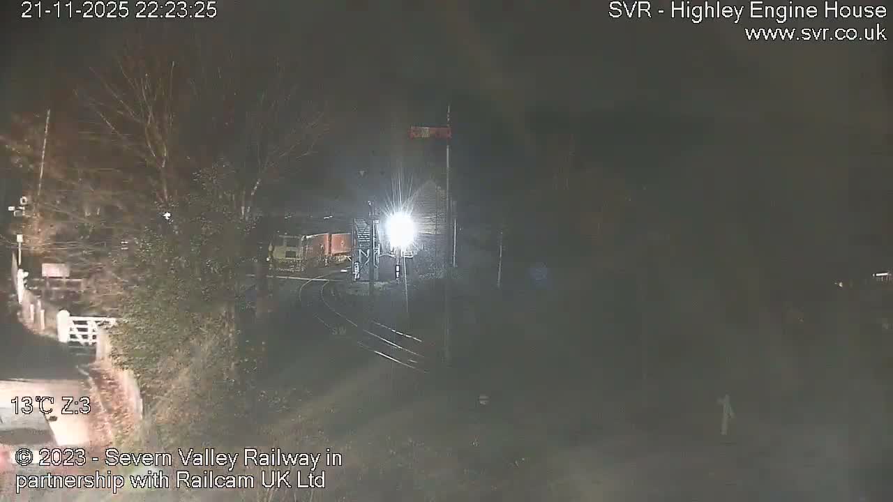 Highley Station on the Severn Valley Railway Live Cam - Highley, Shropshire, West Midlands, England, United Kingdom
