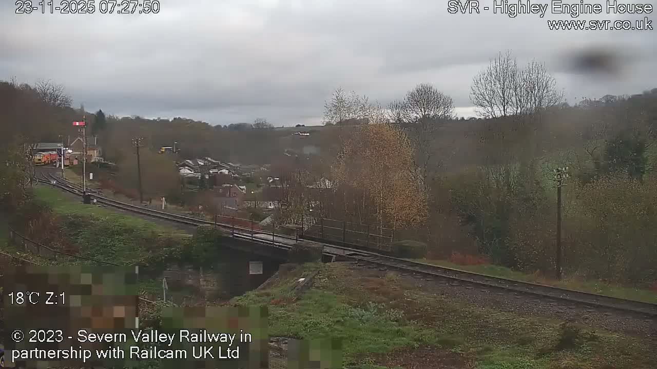 Highley Station on the Severn Valley Railway Live Cam - Highley, Shropshire, West Midlands, England, United Kingdom