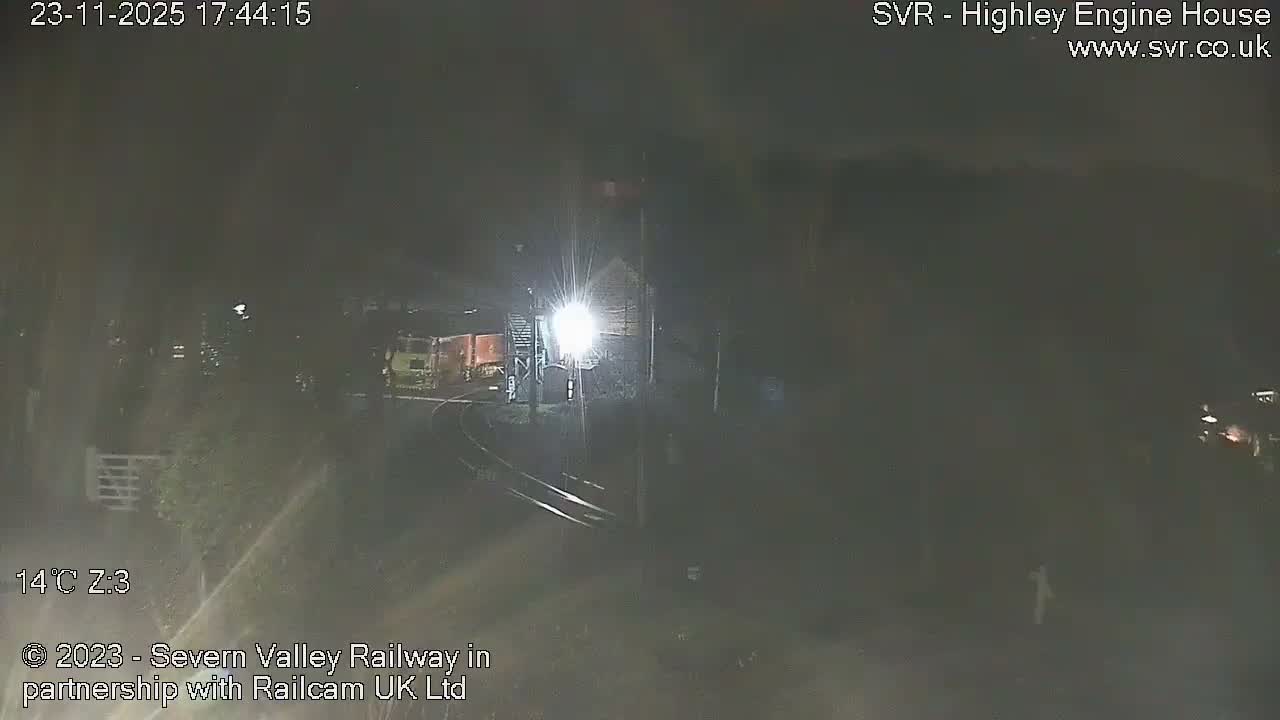 Highley Station on the Severn Valley Railway Live Cam - Highley, Shropshire, West Midlands, England, United Kingdom