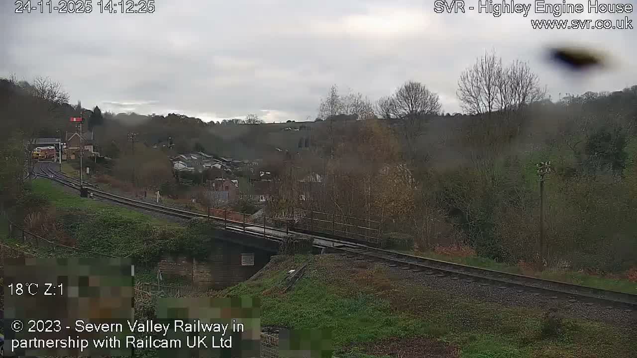 Highley Station on the Severn Valley Railway Live Cam - Highley, Shropshire, West Midlands, England, United Kingdom