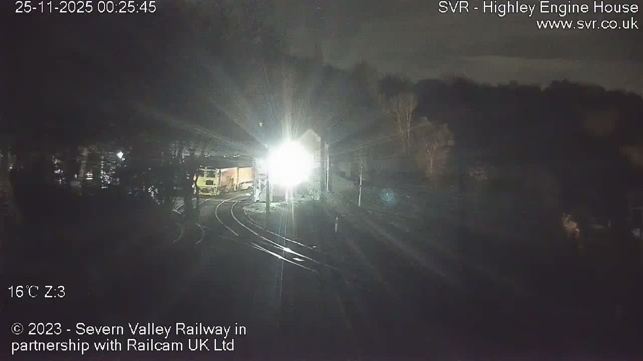 Highley Station on the Severn Valley Railway Live Cam - Highley, Shropshire, West Midlands, England, United Kingdom