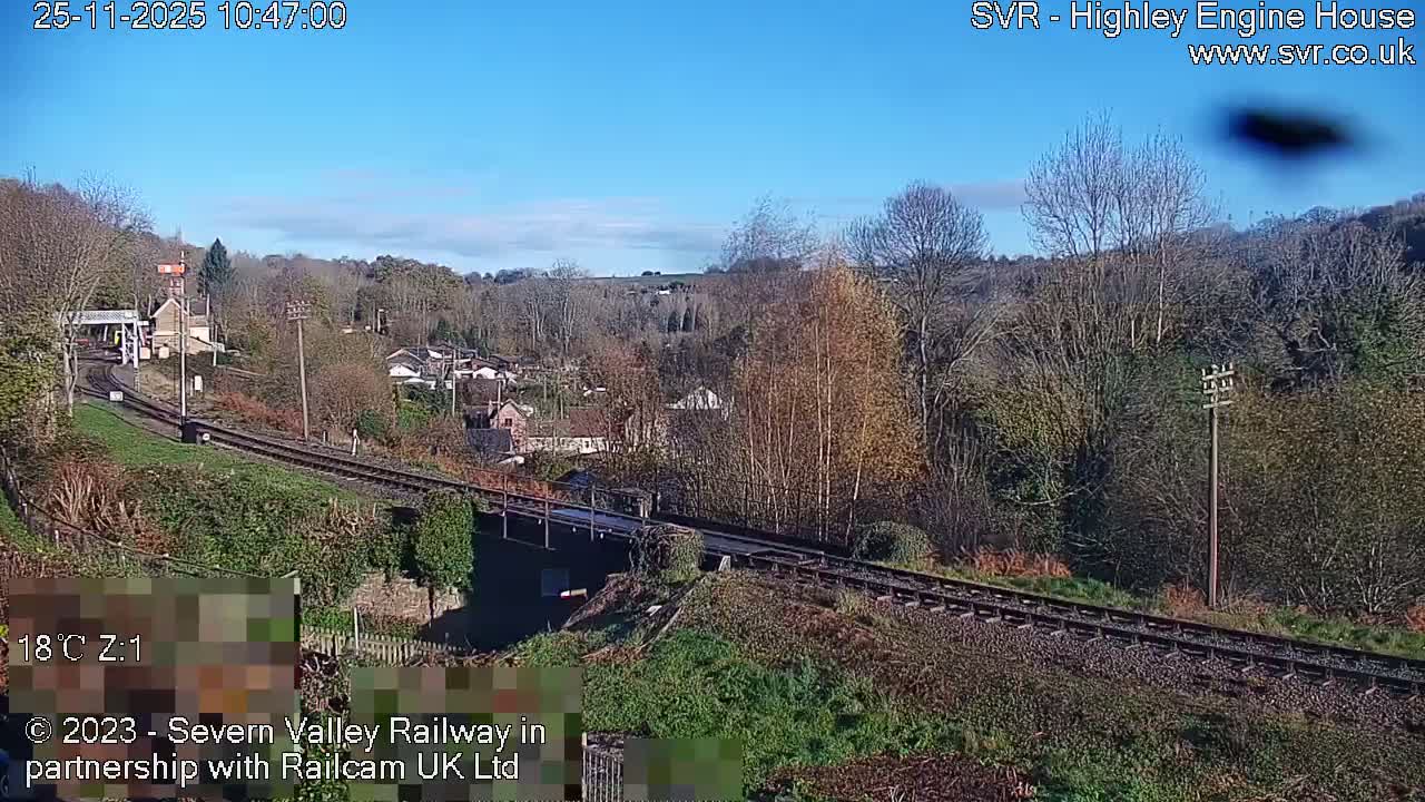 Highley Station on the Severn Valley Railway Live Cam - Highley, Shropshire, West Midlands, England, United Kingdom