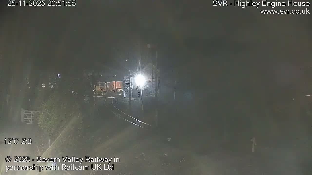 Highley Station on the Severn Valley Railway Live Cam - Highley, Shropshire, West Midlands, England, United Kingdom