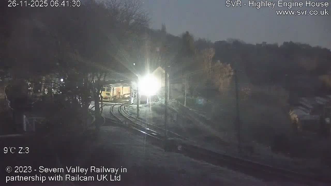 Highley Station on the Severn Valley Railway Live Cam - Highley, Shropshire, West Midlands, England, United Kingdom