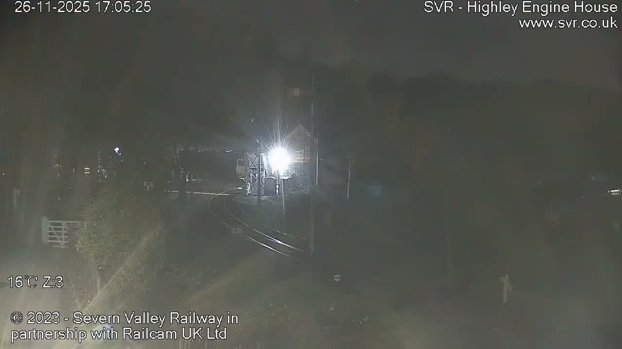 Highley Station on the Severn Valley Railway Live Cam - Highley, Shropshire, West Midlands, England, United Kingdom