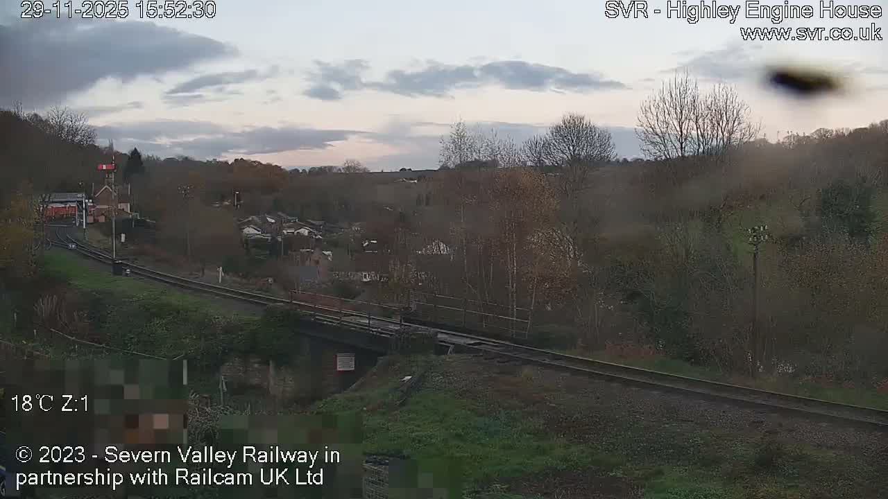 Highley Station on the Severn Valley Railway Live Cam - Highley, Shropshire, West Midlands, England, United Kingdom