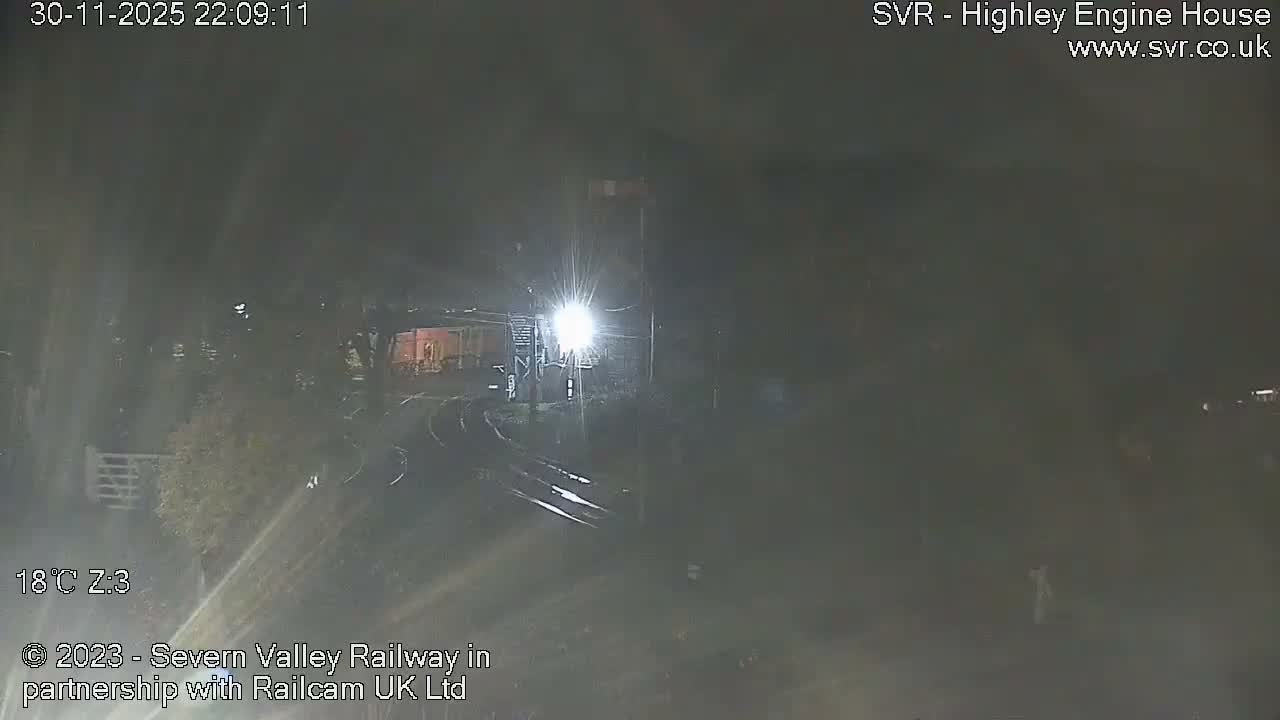 Highley Station on the Severn Valley Railway Live Cam - Highley, Shropshire, West Midlands, England, United Kingdom