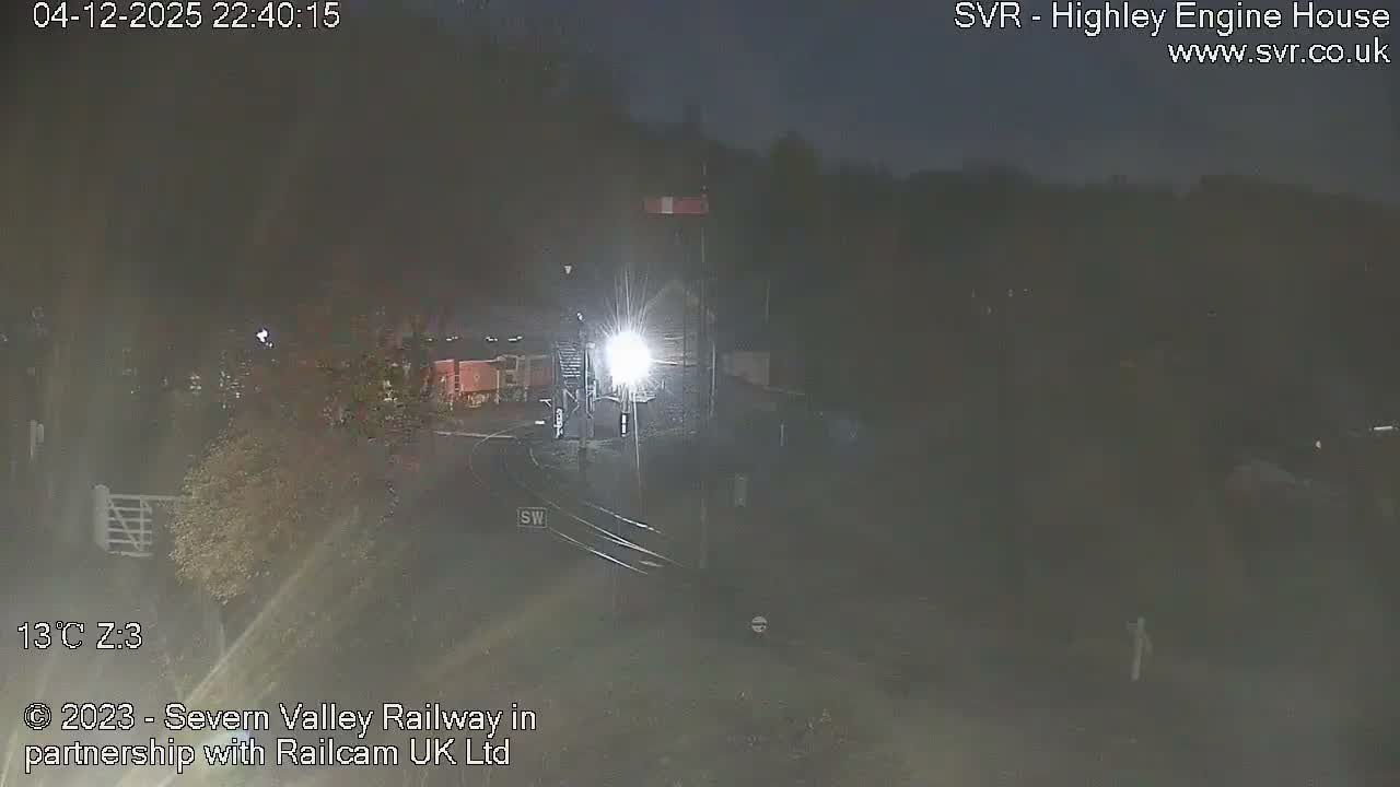 Highley Station on the Severn Valley Railway Live Cam - Highley, Shropshire, West Midlands, England, United Kingdom