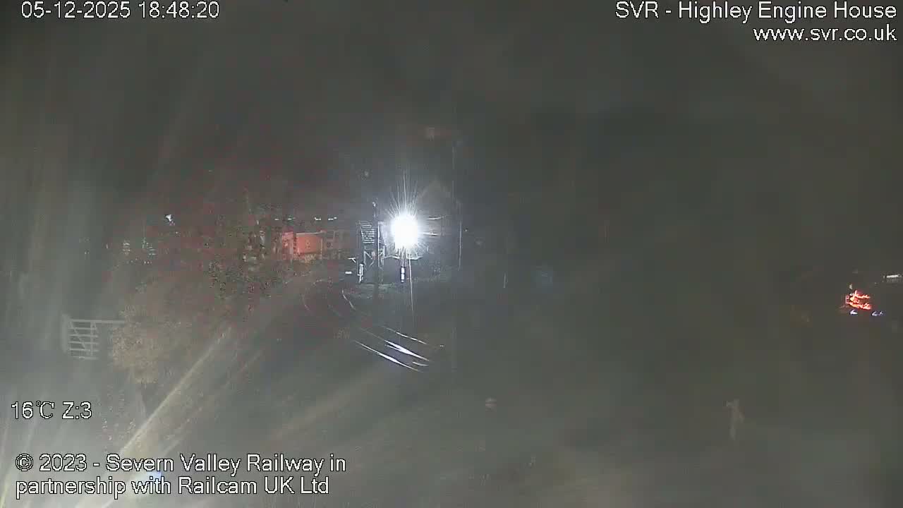 Highley Station on the Severn Valley Railway Live Cam - Highley, Shropshire, West Midlands, England, United Kingdom