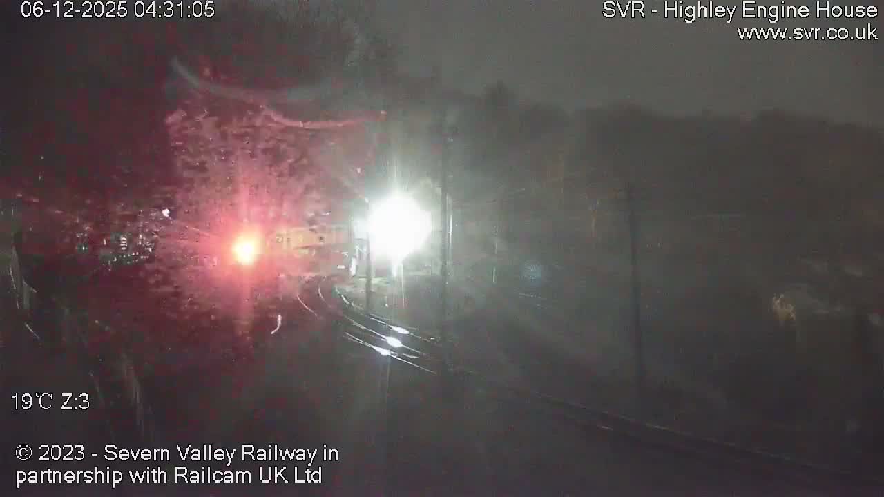 Highley Station on the Severn Valley Railway Live Cam - Highley, Shropshire, West Midlands, England, United Kingdom