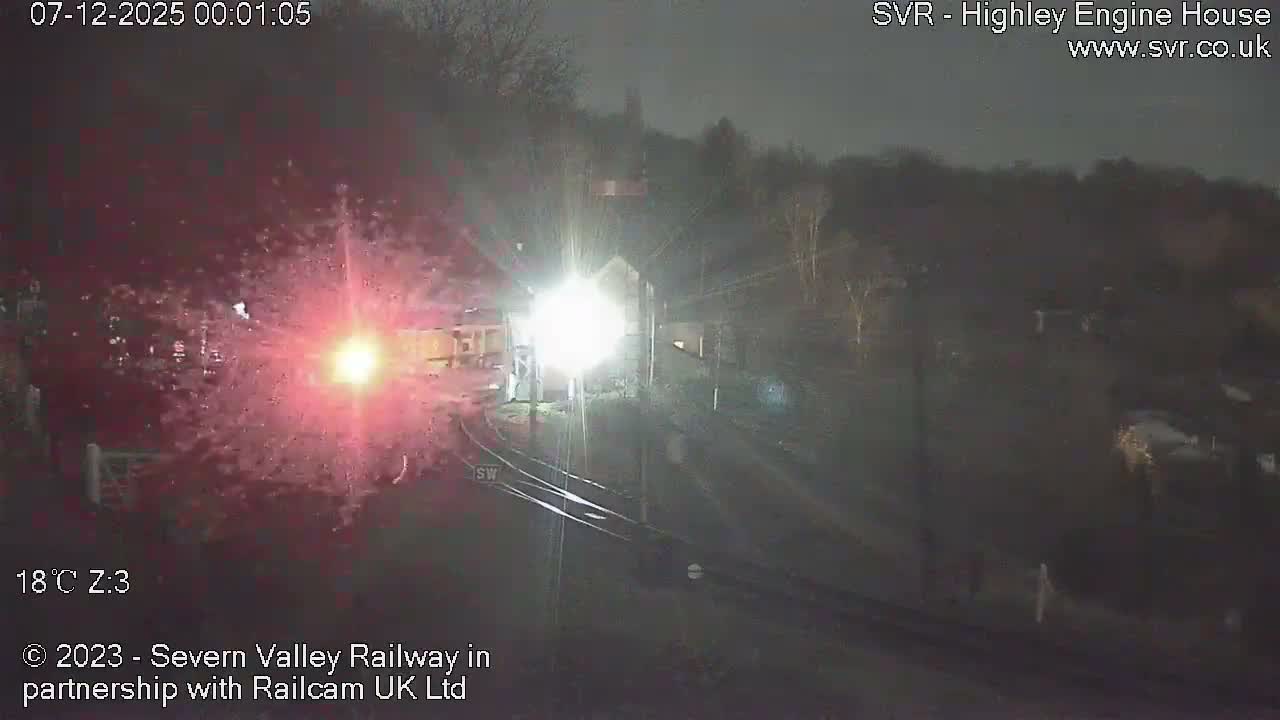 Highley Station on the Severn Valley Railway Live Cam - Highley, Shropshire, West Midlands, England, United Kingdom