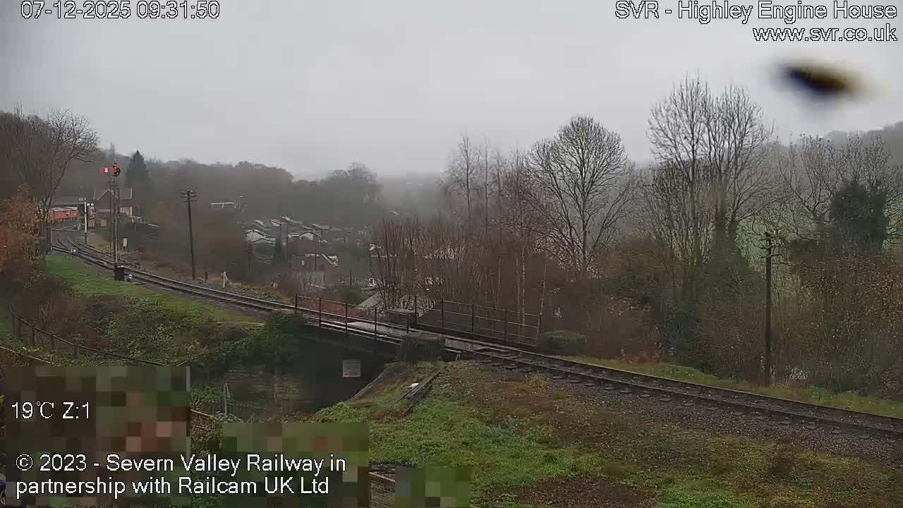 Highley Station on the Severn Valley Railway Live Cam - Highley, Shropshire, West Midlands, England, United Kingdom