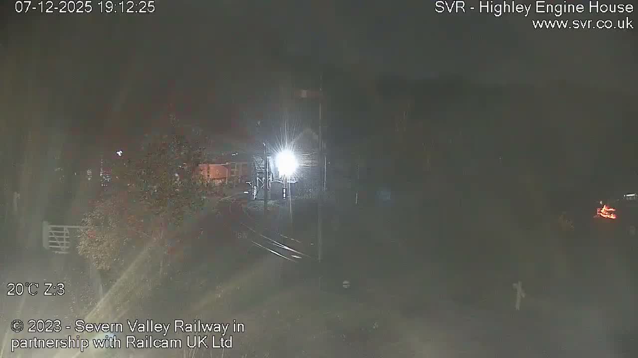 Highley Station on the Severn Valley Railway Live Cam - Highley, Shropshire, West Midlands, England, United Kingdom